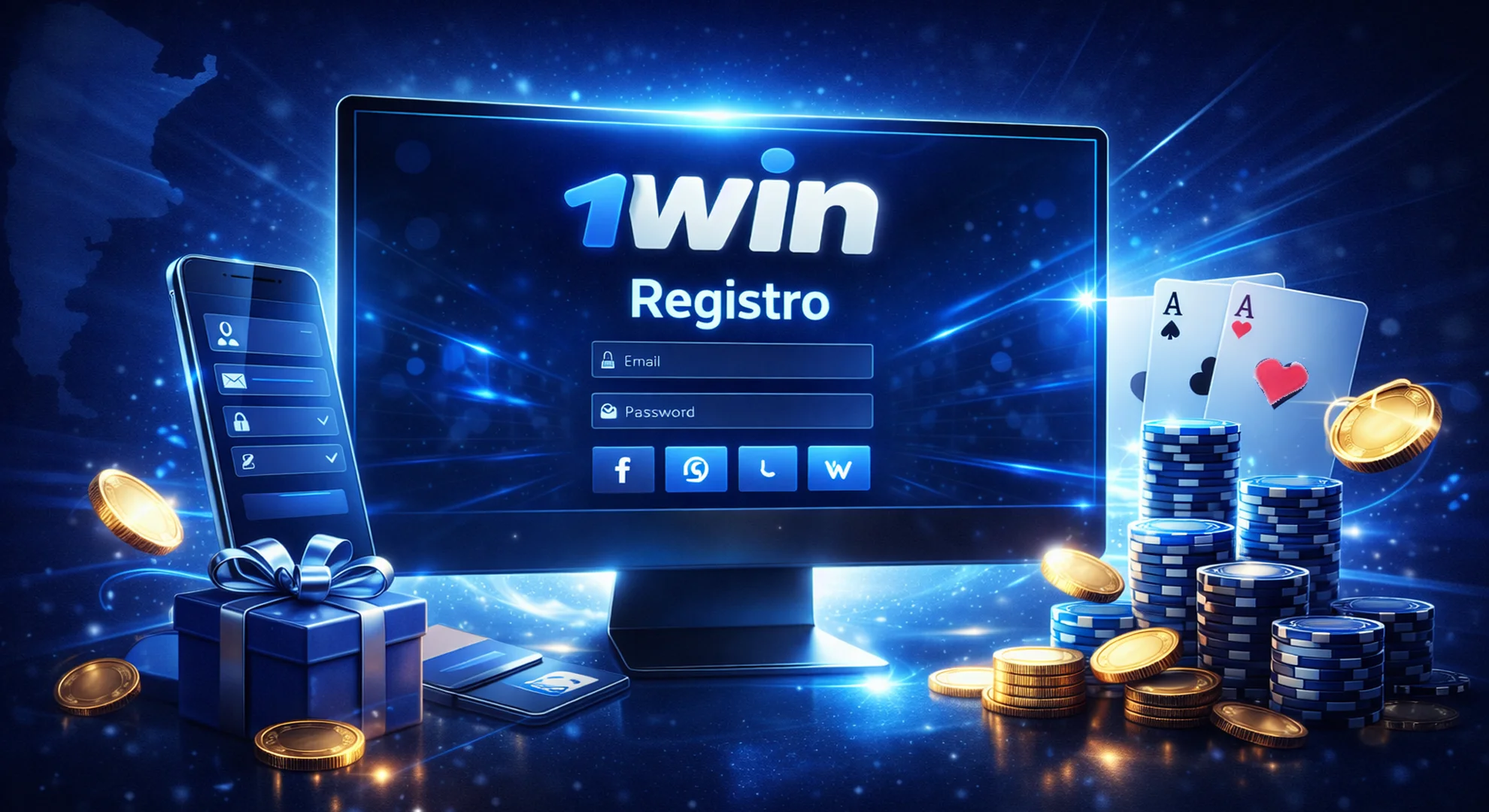 Proceso de registro en 1win Argentina