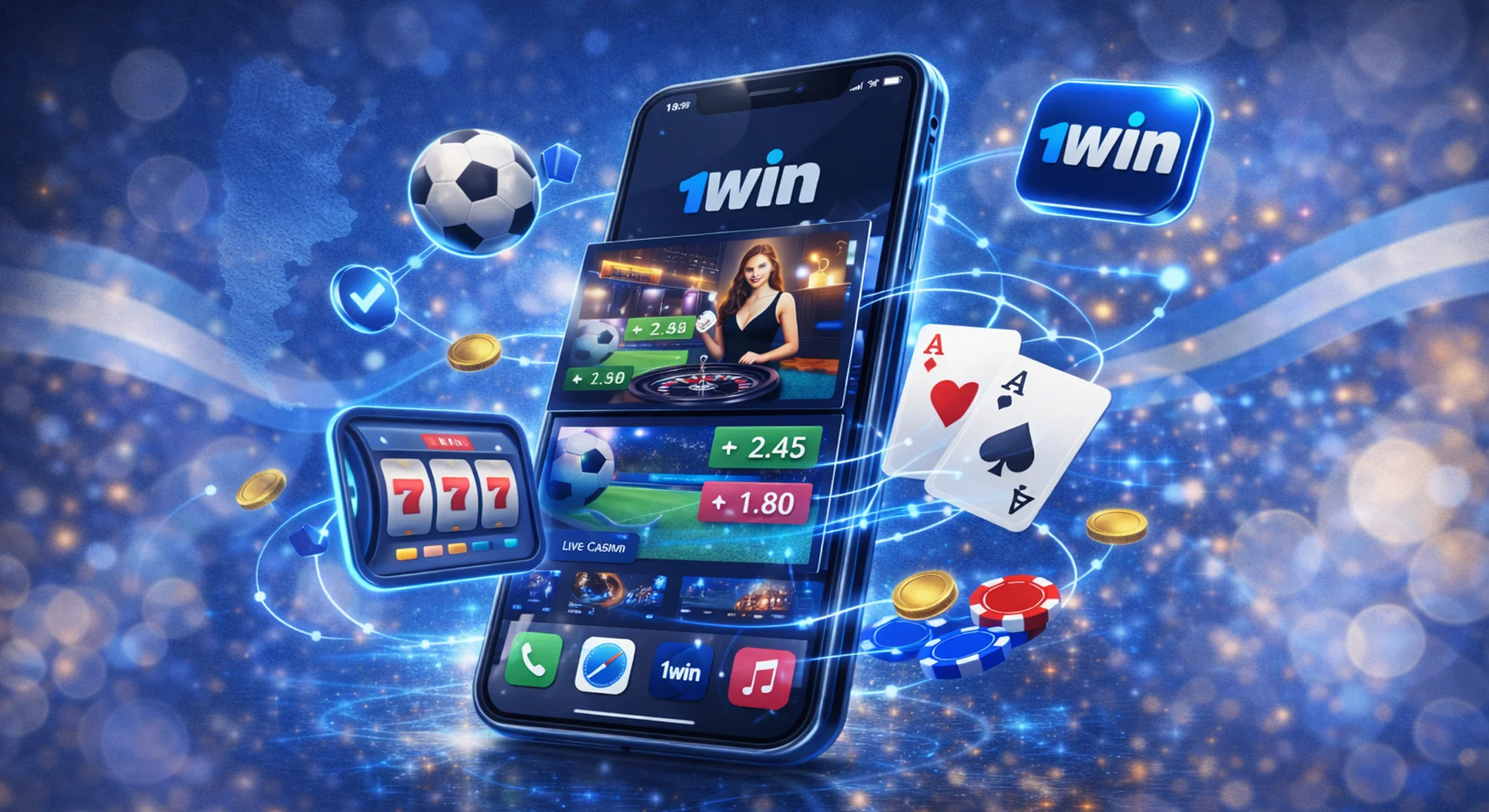 ¿Qué es la app oficial de 1win?